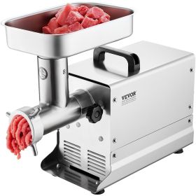 Commercial Electric Meat Grinder 7 Lbs/Min Sausage Stuffer Maker Kitchen