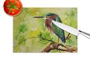 NEW Green Heron Glass Cutting Board Decorative Tempered Glass Kitchen Cutting and Serving Board Large Size Chopping Board