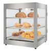 110.00V 800.00W Three Layers Stainless Steel Color Stainless Steel/Tempered Glass Warming Cabinet