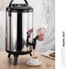 SOGA 10L Portable Insulated Cold/Heat Coffee Tea Beer Barrel Brew Pot With Dispenser