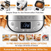 PSMBF003 Gluten free toaster 15in1 automatic toaster 2.8 inch LED 15h timer 2 lbs 1.51 lbs 1 lb American bread Italian, French bread